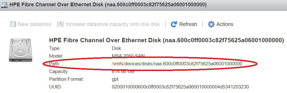 path disk